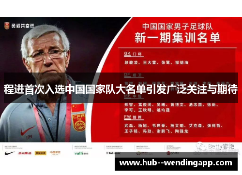 程进首次入选中国国家队大名单引发广泛关注与期待